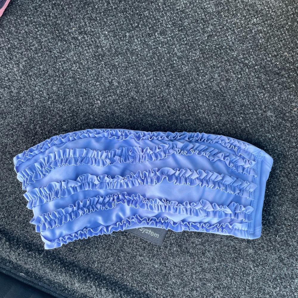Bandeau swim suit top
